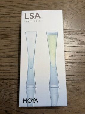 Moya Champagne Flute - Brand New - Set of 2